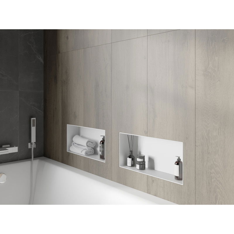 Mexen X-Wall-NR ράφι εσοχής χωρίς περίβλημα 45 x 20 cm, λευκό - 1921452010