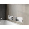 Mexen X-Wall-NR estante empotrado sin reborde 45 x 20 cm, blanco - 1921452010
