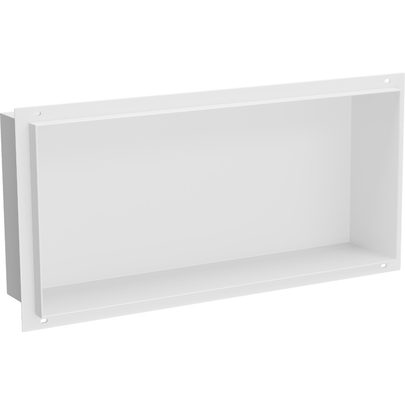 Mexen X-Wall-NR nis vak plank zonder flens 45 x 20 cm, wit - 1921452010