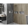 Mexen X-Wall-NR Nischenregal ohne Flansch 45 x 20 cm, weiß - 1921452010