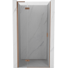 Mexen Mist-H L Duschabtrennung Tür links 115 cm, transparent, gebürstetes Kupfer - 8A5L-115-000-65-00-L