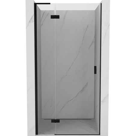 Mexen Mist-H L Duschdrehtüren links öffnend 115 cm, transparent, schwarz - 8A5L-115-000-70-00-L