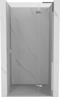 Mexen Mist-H L desna preklopna tuš vrata 75 cm, proziran, krom - 8A5L-075-000-01-00-P