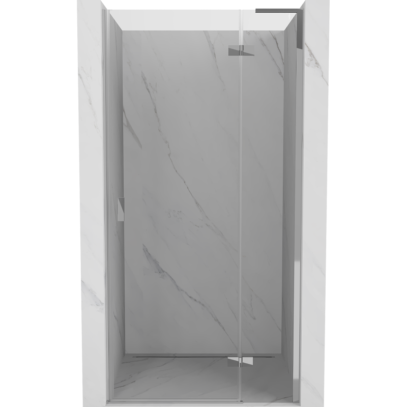 Mexen Mist-H L porte de douche pivotante droite 90 cm, transparent, chromé - 8A5L-090-000-01-00-P
