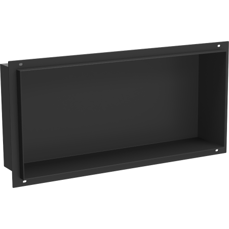 Mexen X-Wall-NR étagère encastrée sans rebord 45 x 20 cm, noire - 1971452010