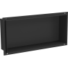 Mexen X-Wall-NR estante empotrado sin borde 45 x 20 cm, negro - 1971452010