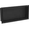 Mexen X-Wall-NR Wandeinbauregal ohne Flansch 45 x 20 cm, schwarz - 1971452010