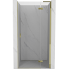 Mexen Mist-H L Duschdrehtür rechts 115 cm, transparent, gold - 8A5L-115-000-50-00-P
