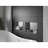 Mexen X-Wall-NR estante empotrado sin borde 45 x 30 cm, inox - 1911453010