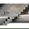 Mexen X-Wall-NR inbouwplank zonder flens 45 x 30 cm, inox - 1911453010