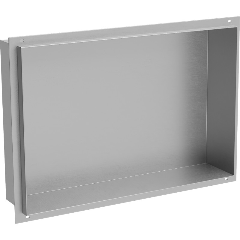 Mexen X-Wall-NR nis nis plank zonder flens 45 x 30 cm, inox - 1911453010