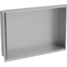 Mexen X-Wall-NR Nischenregal ohne Rand 45 x 30 cm, Inox - 1911453010
