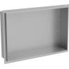 Mexen X-Wall-NR półka wnękowa bez kołnierza 45 x 30 cm, inox - 1911453010