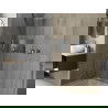 Mexen X-Wall-NR inbouwplank zonder flens 45 x 30 cm, inox - 1911453010