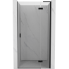 Mexen Mist-H L Duschdrehtür rechts 105 cm, transparent, schwarz - 8A5L-105-000-70-00-P