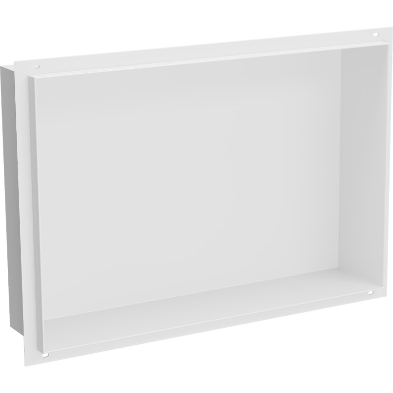 Mexen X-Wall-NR nis gleuf schap zonder flens 45 x 30 cm, wit - 1921453010