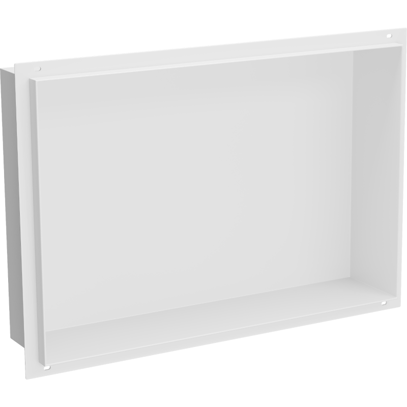 Mexen X-Wall-NR nischhylla utan fläns 45 x 30 cm, vit - 1921453010