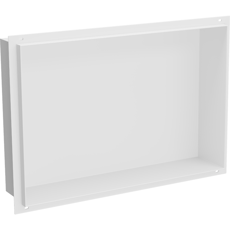 Mexen X-Wall-NR półka wnękowa bez kołnierza 45 x 30 cm, biała - 1921453010