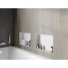 Mexen X-Wall-NR nisplank zonder flens 45 x 30 cm, wit - 1921453010