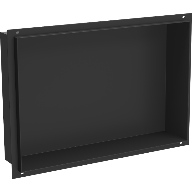 Mexen X-Wall-NR estante empotrado sin reborde 45 x 30 cm, negro - 1971453010