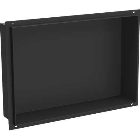 Mexen X-Wall-NR Einbau-Nischenregal ohne Flansch 45 x 30 cm, schwarz - 1971453010