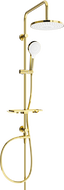 Mexen T05 douchekolom, goud/wit - 798050593-50