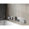 Mexen X-Wall-NR estante empotrado sin brida 60 x 20 cm, inox - 1911602010