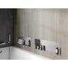 Mexen X-Wall-NR niche shelf without flange 60 x 20 cm, inox - 1911602010