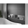 Mexen X-Wall-NR Nischenregal ohne Flansch 60 x 20 cm, Inox - 1911602010