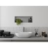 Mexen X-Wall-NR Nischenregal ohne Flansch 60 x 20 cm, Inox - 1911602010