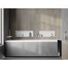 Mexen X-Wall-NR étagère encastrée sans rebord 60 x 20 cm, blanche - 1921602010