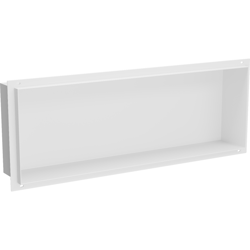 Mexen X-Wall-NR nischhylla utan fläns 60 x 20 cm, vit - 1921602010
