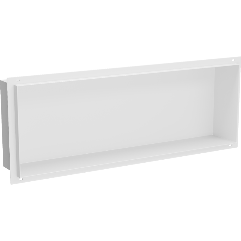 Mexen X-Wall-NR półka wnękowa bez kołnierza 60 x 20 cm, biała - 1921602010
