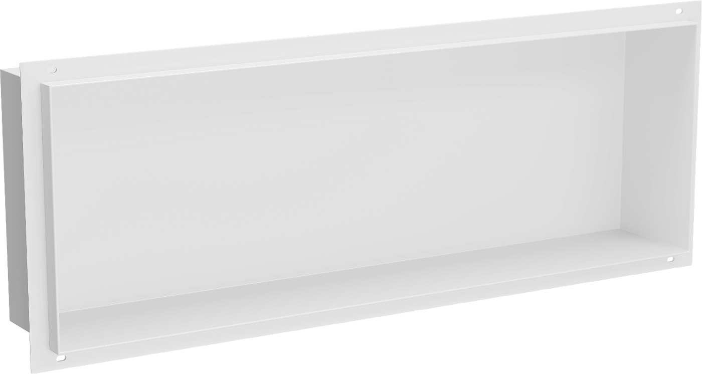 Mexen X-Wall-NR półka wnękowa bez kołnierza 60 x 20 cm, biała - 1921602010
