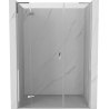 Mexen Mist-H L Duschwandtür klappbar links 125 cm, transparent, chrom - 8A5L-125-001-01-00-L