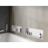 Mexen X-Wall-NR półka wnękowa bez kołnierza 60 x 20 cm, biała - 1921602010