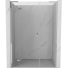 Mexen Mist-H L drzwi prysznicowe uchylne lewe 145 cm, transparent, chrom - 8A5L-145-001-01-00-L