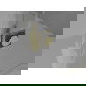 Mexen Mist-F vouwwand douchedeur links 90 cm, transparant, goud geborsteld - 8A6-090-000-55-00-L