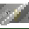 Mexen Mist-H L Duschabtrennung mit Tür links 150 cm, transparent, gold - 8A5L-150-001-50-00-L