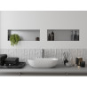 Mexen X-Wall-NR Wandnische ohne Flansch 60 x 20 cm, Inox - 1911602010