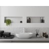 Mexen X-Wall-NR étagère encastrée sans rebord 60 x 20 cm, blanche - 1921602010