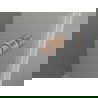Mexen Mist-F faltbare Duschabtrennung links 75 cm, transparent, gebürstetes Kupfer - 8A6-075-000-65-00-L