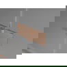 Mexen Mist-F faltbare Duschabtrennung links 75 cm, transparent, gebürstetes Kupfer - 8A6-075-000-65-00-L
