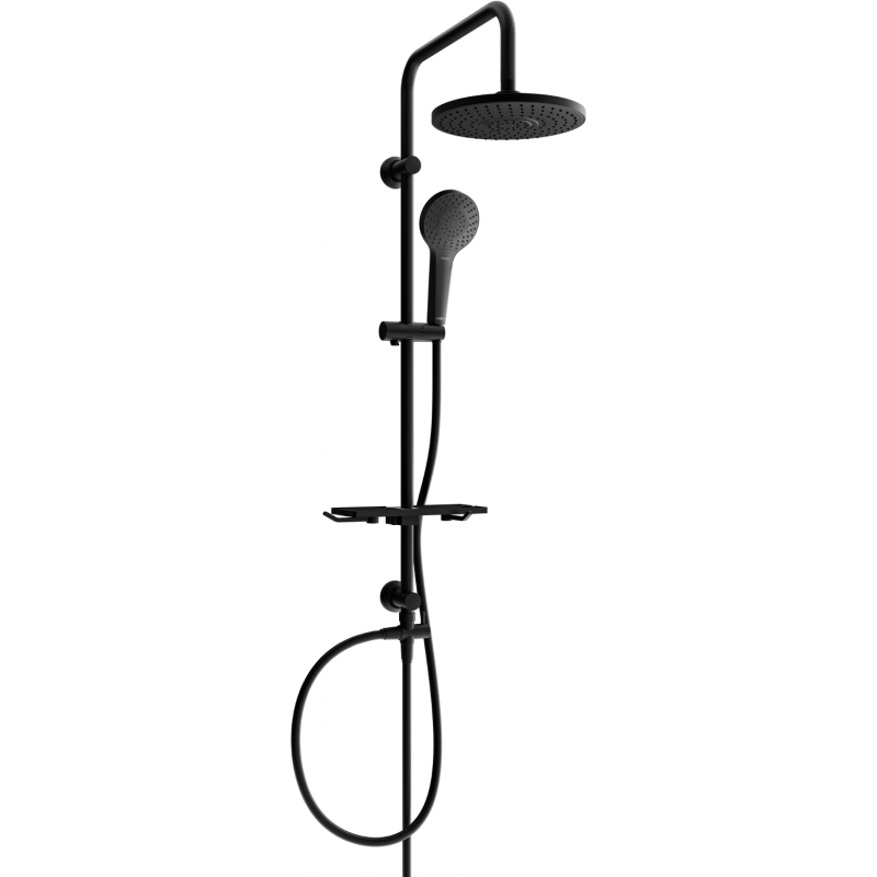 Mexen T05 shower column, black - 798050593-70
