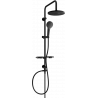 Mexen T05 shower column, black - 798050593-70