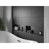 Mexen X-Wall-NR Nischenshelf ohne Rand 60 x 20 cm, schwarz - 1971602010