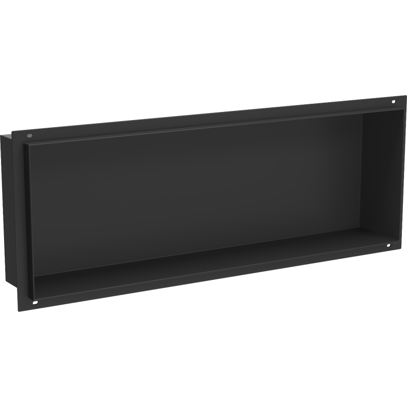 Mexen X-Wall-NR estante de nicho sin reborde 60 x 20 cm, negro - 1971602010