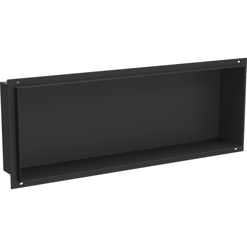 Mexen X-Wall-NR Nischenshelf ohne Rand 60 x 20 cm, schwarz - 1971602010