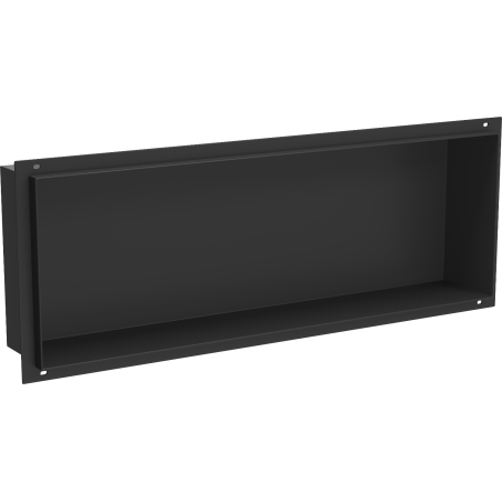 Mexen X-Wall-NR estante empotrado sin borde 60 x 20 cm, negro - 1971602010