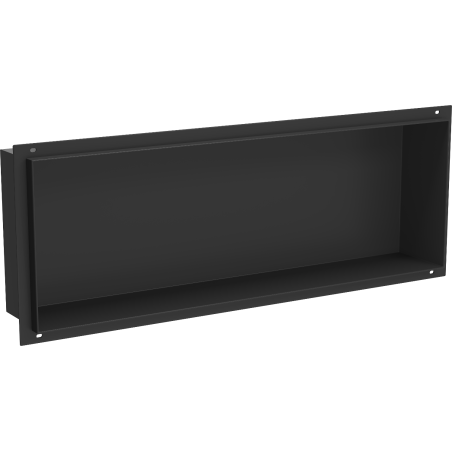 Mexen X-Wall-NR Nischenshelf ohne Rand 60 x 20 cm, schwarz - 1971602010